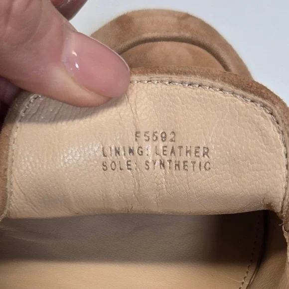 J. Crew Charlie Penny Loafers 6.5 Brown Suede Flats Classic Preppy Dark Academia - Picture 8 of 10